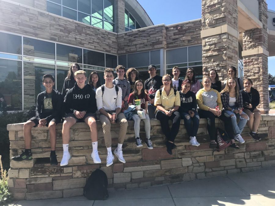 DRHS students from broadcast, journalism and yearbook classes spent the day at CSU for J-Day.