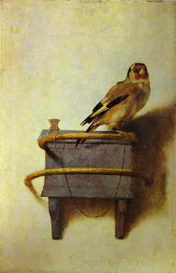The Goldfinch
Painting by Carel Fabritius.