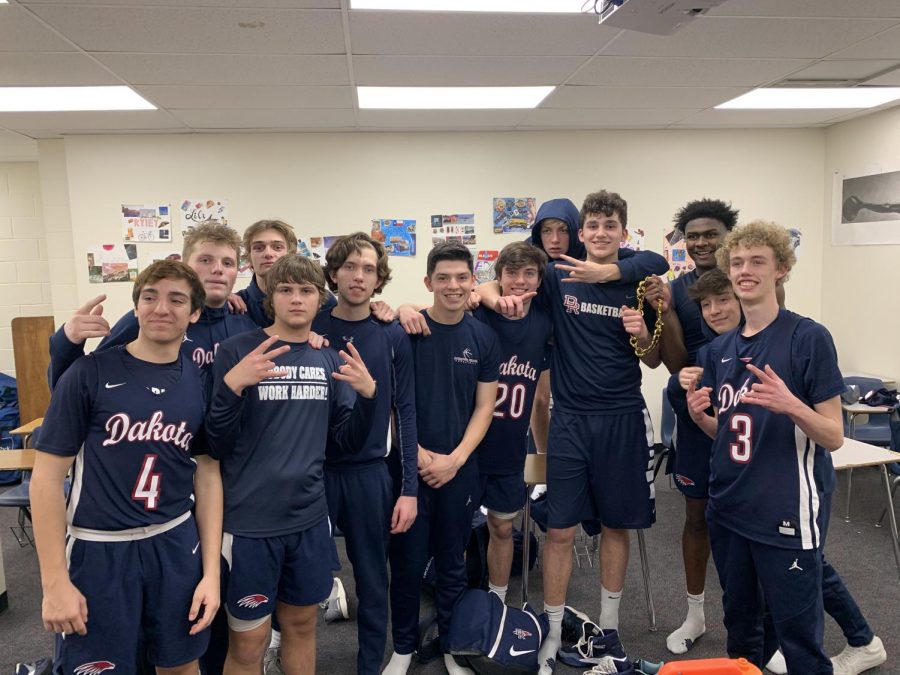 All+smiles+for+the+Eagles+after+a+big+win%2C+behind+clutch+plays+from+Co+game+chain-gers+Gino+Corridori+and+Taeshaud+Jackson+Jr.