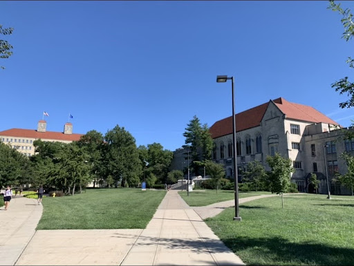 The University of Kansas campus.
