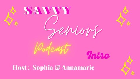 Senior Annamarie Burford and Sophia Sarche made a podcast. This podcast will be posted every Friday. Different topic every week.