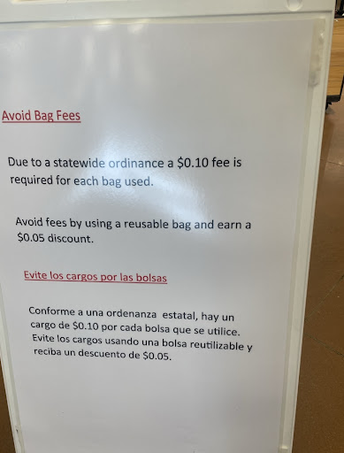 Several states have begun to charge for plastic bags since 2014. California was the first state to entirely ban single use bags.