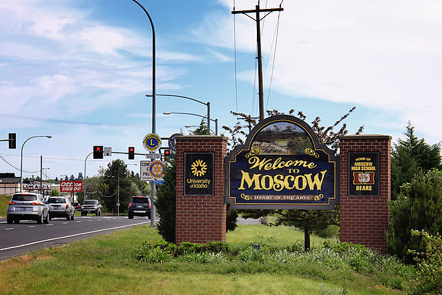 The University of Idaho is located in the town of Moscow