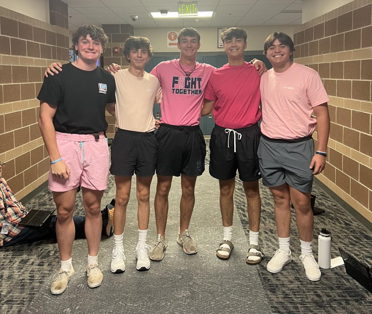 Braden Wright, Jacob Marquez, Cade Collins, Clayton Esolen, and Michael OBrien harness their inner mean girls on Wednesday.