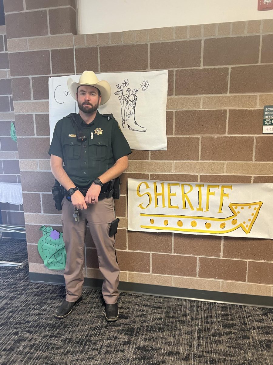 Sheriff Kameron clearly belongs in the country category on Tuesday.