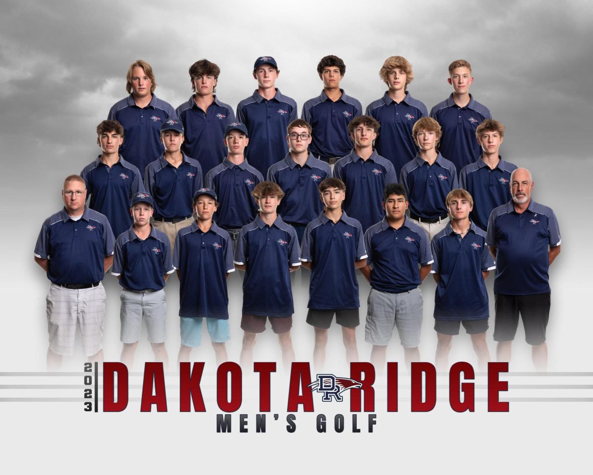 The golf team poses for a photo after the golf season prior to the end of the year banquet. “I’m still looking forward to hanging out with my friends during the end-of-the-year banquet,” Showers said.