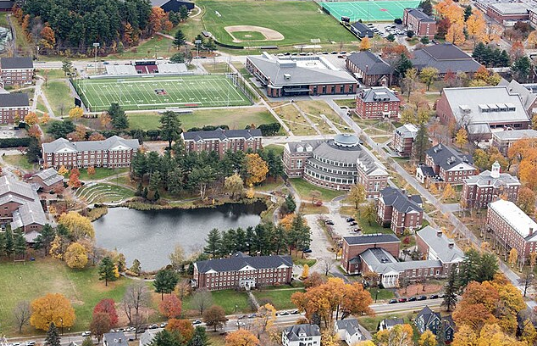 Bates College campus, located in Lewiston, Maine, is known widely for their higher acceptance during Early Decision rather than regular decision. 