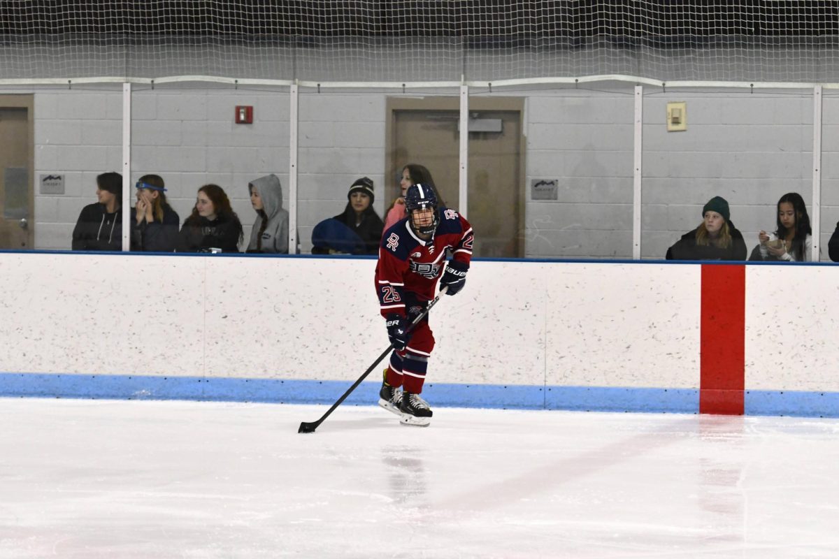 Tyler Gray plays for the Dakota Ridge hockey team, currently ranked 31 in Colorado.