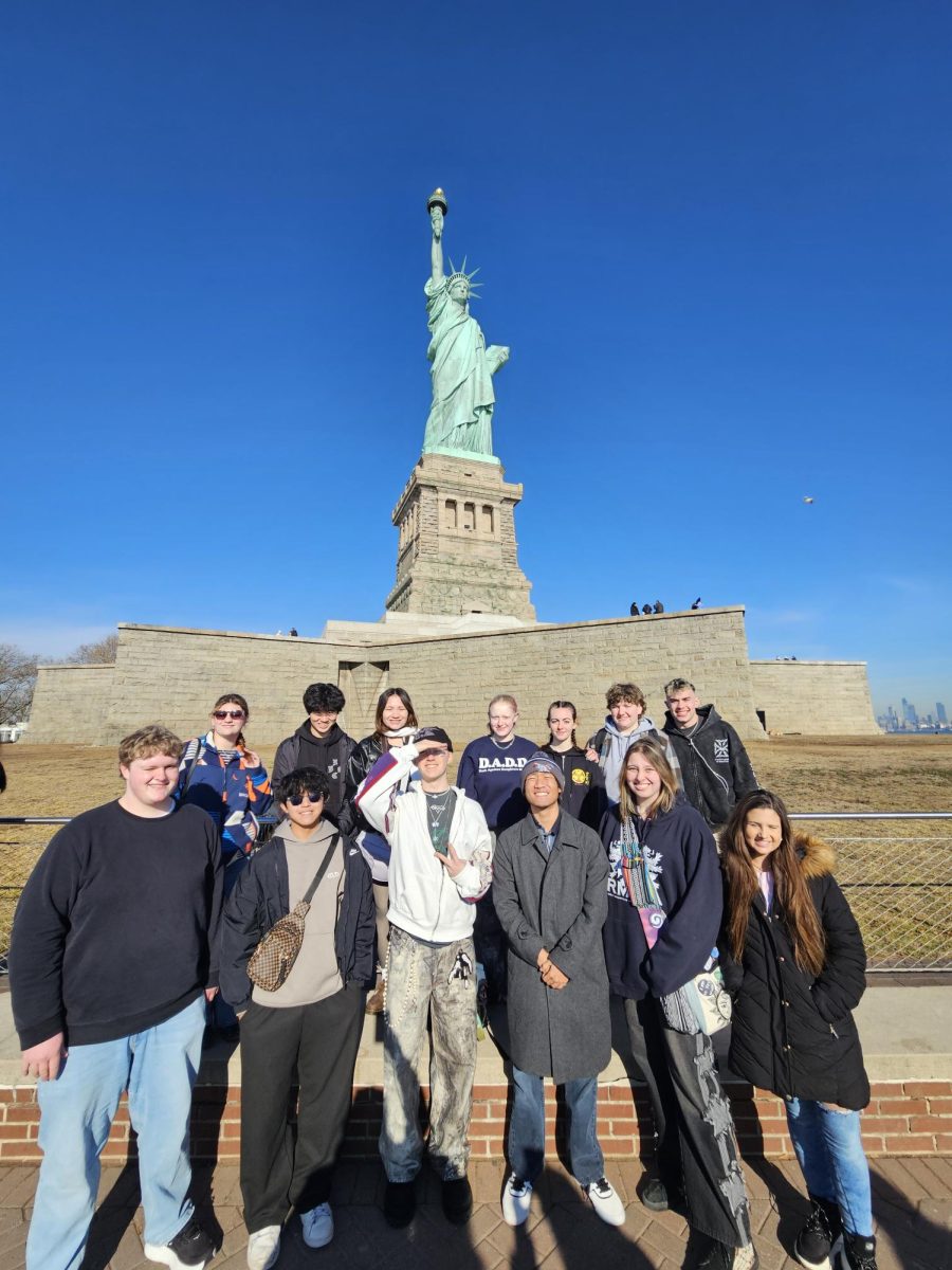 DRHS Model UN club members visit Columbia University in New York City for a 4-day conference in late January. "I think we were able to get a lot out of that in terms of getting more experience in for Model UN, and being able to bring more people into it," MUN president Jory Hamai, DRHS senior, said.