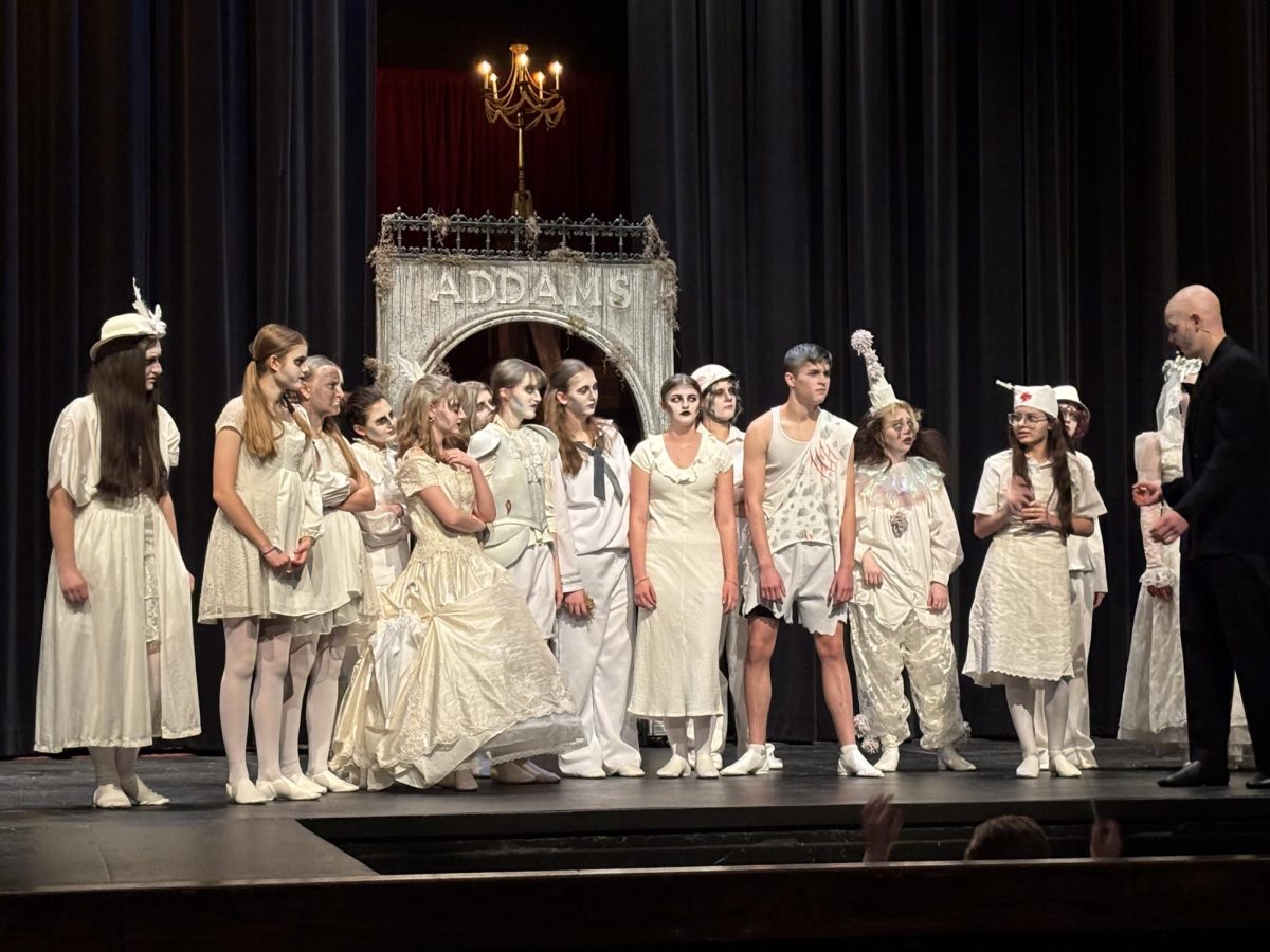 "The actors, chorus, musicians, set, stage crew, and sound booth crew are outstanding. Students put in countless hours preparing and then presenting for the audience," DRHS principal Keller said in the Community Connections newsletter on March 5, 2026.